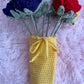 PiNKx Crochet Single Roses (sold in eaches)