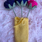 PiNKx Crochet Single Roses (sold in eaches)