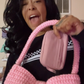 PiNKx Crochet Bow Bag Purse - pattern by Biyabimi on YT